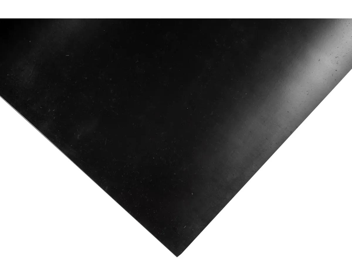 Piso de goma - Liso - Negro