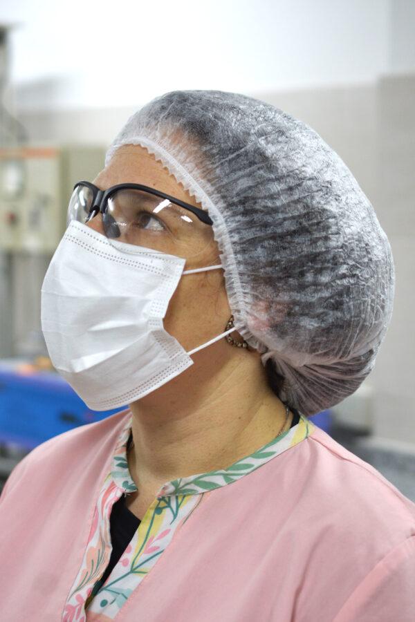 Protector Ocular Transparente Patilla Extensible, Puente de Silicona, Tratamiento K